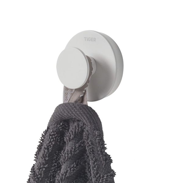 Tiger Urban, Towel hook large, White, 29x50x50mm