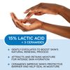 AmLactin Rapid Relief Restoring Body Lotion – 7.9 oz Pump Bottle – 2-in-1 Exfoliator and Moisturizer with Ceramides and 15% Lactic Acid for 24-Hour Relief from Dry Skin