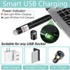 Long Range Laser Pointer, Green Laser Pointer, USB Rechargeable, for TV, LED, LCD Screen Presentation