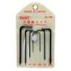 Eight M-7M Hex Spanner, Micro Size, 7-Piece Set