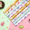 HOWAF 8 Sheets Easter Wrapping Paper, Happy Easter Paper Easter Egg Easter Bunny Rabbit Easter Chick Easter Wrapping Paper Easter Gift Wrap for Easter Spring Gift Wrapping Paper DIY Craft, 50 x 70 CM