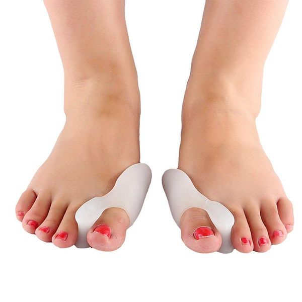 Dr.Pedi Bunion Corrector for Women Silicone Toe Separators for Overlapping Toes Women Correct Toes Straightener 1 Pair