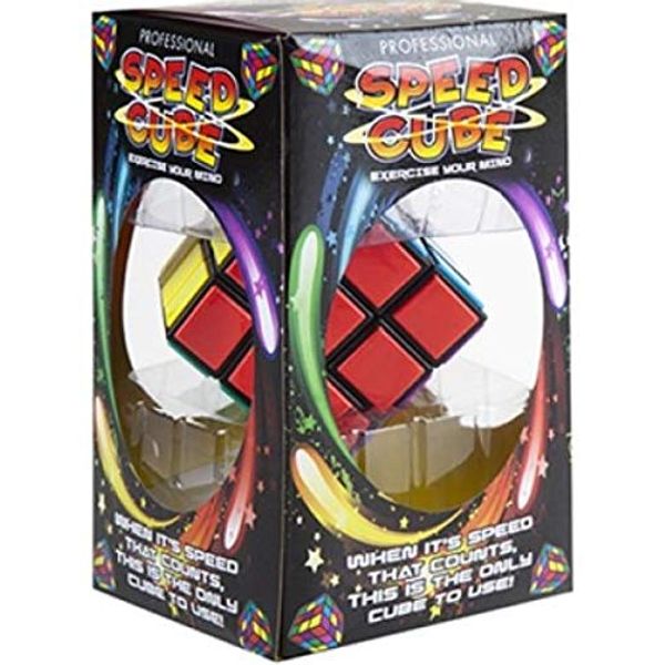 Professional Multicolor Speed Cube - (1 Pc.) - Premium Quality & Smooth Turning - Perfect For Pro Puzzlers & Competitions