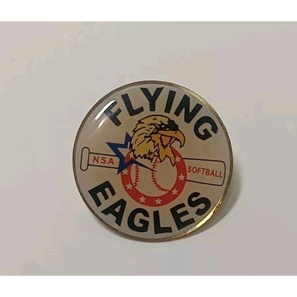 Flying Eagles Fastpitch Softball Collectors Pin