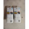 2 Velcro All Purpose Strap 90107 18"L x 1"W Black 2pk Adjustable Bundle Storage