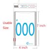 AirnDefense 1000 #000 4X8" White Shipping Padded Envelope Poly Bubble Mailers