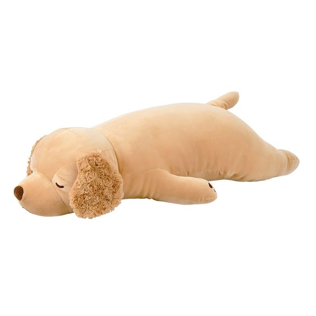 Liv Heart 48901-14 Premium Nemu Nemu Animals Sora the Golden Retriever Hug Pillow, Size L, Total Length: Approx. 29.1 inches (74 cm), Soft, Puffy