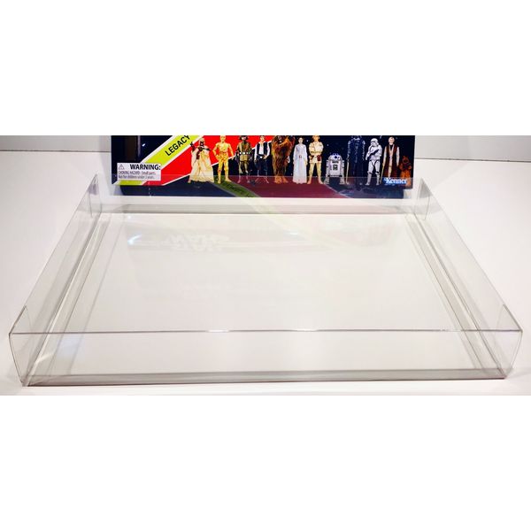 1 Star Wars 40th Anniversary Legacy Pack box protector   Clear Display Case