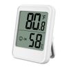 Digital Thermometer, Hygrometer, Large LCD, Magnet, Tabletop, Wall Mounted, Thermometer/Hygrometer, Easy to Read Small, Compact