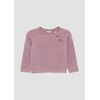 s.Oliver Knitted jumper with textured pattern, lavender 62, lavender