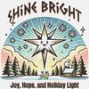 CafePress Shine Bright Christmas 17 oz Latte Mug