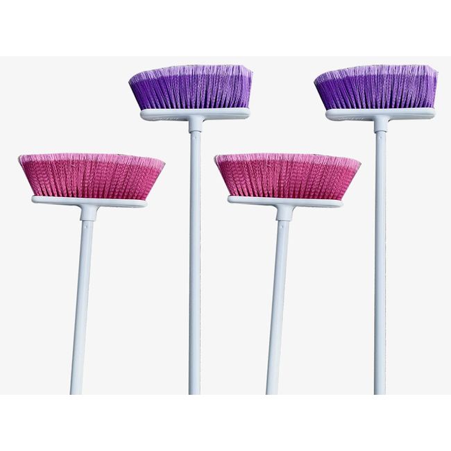 The Original Soft Sweep Magnetic Action Broom 4 Assorted Color Brooms per Case