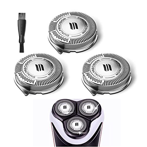 HQ8 Replacement Heads for Philips Norelco Shavers,HQ8 Heads Compatible with Norelco Shavers HQ8850 AT815 AT810, Men Electric Shaving Heads Blades Back-Up Rotary Heads Accessories Heads New Upgraded