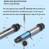 Wireless Pro UHF Dual Handheld Microphone System Set Rechargeable Karaoke Church