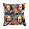 Radiant Shakespeare Throw Pillow