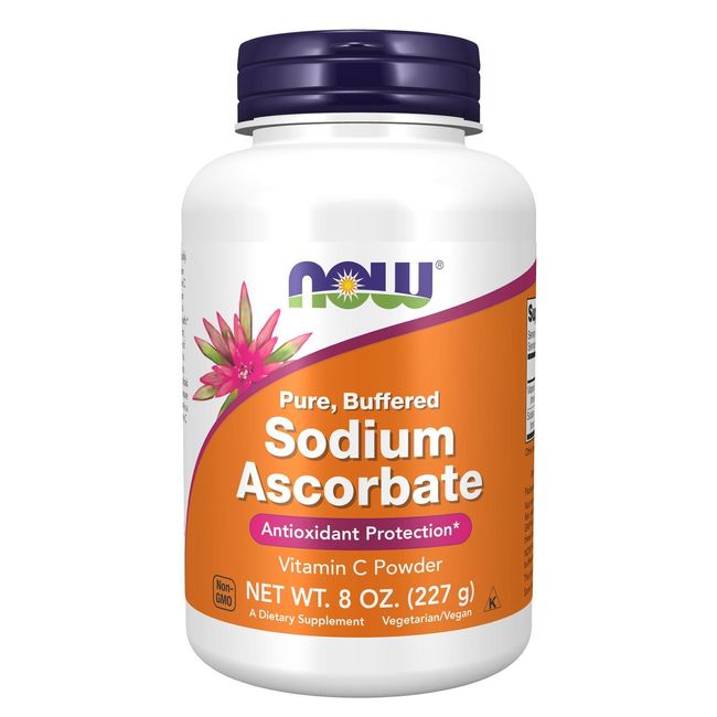 NOW FOODS Sodium Ascorbate Powder - 8 oz.