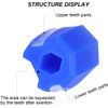 Small Face Correction, Lift Up, Double Chin Relief, Nolabic Lines, Beauty Exercise, Exercise Ball, Facial Muscle Training, Easy Training in Free Time, Slimming Face, Unisex, Healthy Jaw Exercise Device, Neck Toning Device (Blue)