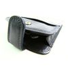 Unisex Soft Real Leather Glasses Case (Navy Blue)