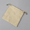 DRAWSTRING POUCH 100 Count 4.75" x 4.75" Medium Fabric Bag for Gifts, Party & We