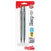 Sharp Mechanical Pencil (0.7mm) Metallic Barrels, Assorted Barrel Colors, 2-Pk (P207MBP2M1)
