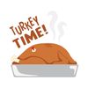 CafePress Turkey Time Mugs 11 oz (325 ml) Ceramic Coffee Mug