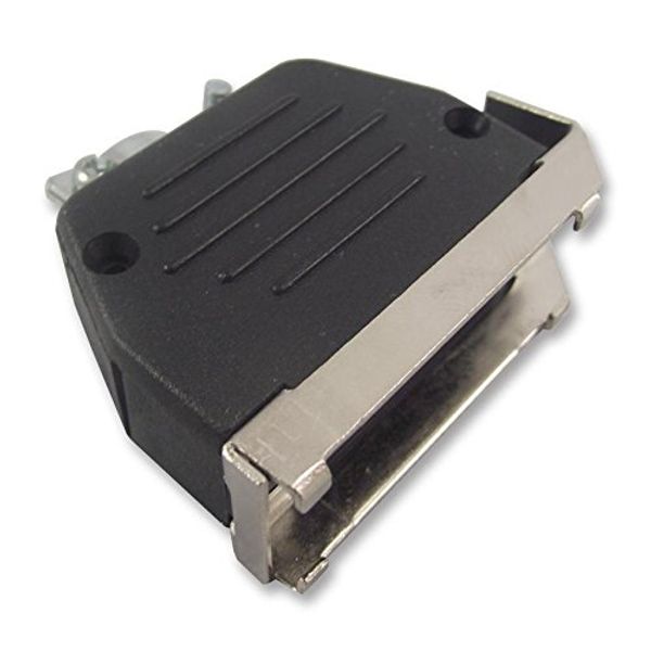 25 Way Plastic Slide Lock DSUB Hood | Components D SUB BACKSHELLS CONNECTORS, 1 X Qty - MHED-DS25S