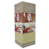 Home Trends Etched Grapes Glass Tealight Holder