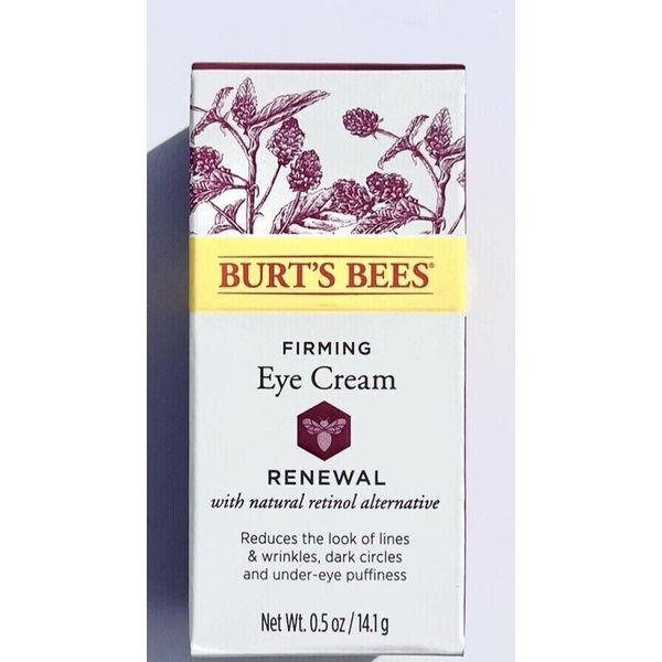 Burt's Bees Renewal Smoothing Firming Eye Cream and Hand Cream Lavender & Honey