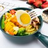 Extendable Fork Spoon, Telescopic Fork and Spoon Set Stainless Steel Long Fork Extender Dinner Retractable Spoons Expandable Extension Fork Spoon Extends to 25.2" Tableware for Fruit