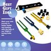 Solfeggio Tuning Fork Set - 10 Tuning Forks Perfect for DNA Healing, Chakra, Sou