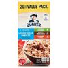 Quaker Instant Oatmeal, Lower Sugar Variety Pack, Value Pack, 20 Packets
