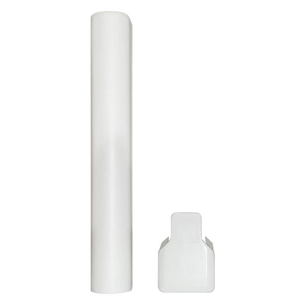 Fuhr Tilt Turn Window Bottom Hinge White Plastic Covers 2 Parts Pack