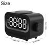 5 in1 Bluetooth Wireless Speaker Clock Alarm Light 15W Wireless Charging Charger