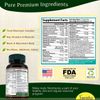 Brain Health Supplements for Adults - Optimized Memory & Focus - Caffeine Free
