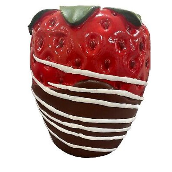 Chocolate Covered Strawberry Stool TikTok Viral Food Home Decor Valentines Day