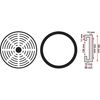 BGS 6475 | Rubber Pad | for Auto Lifts | Ø 160 mm
