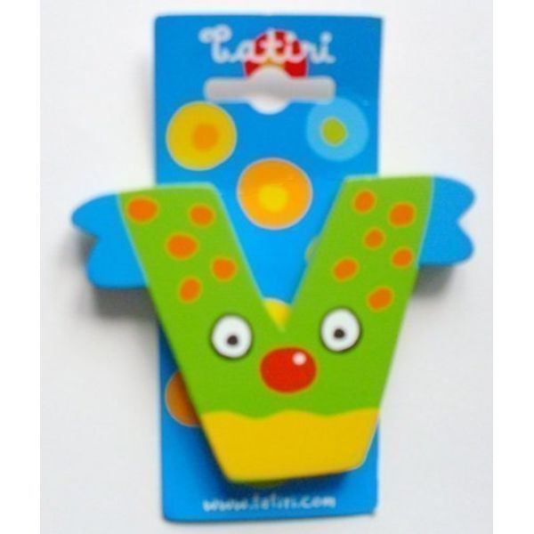 Tatiri 72031 crazy bird V wooden letter (7 cm)