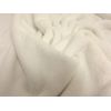 Double Sided Supersoft Cuddlesoft Velboa Fabric Material - White, 1Mtr 150cmx100cm