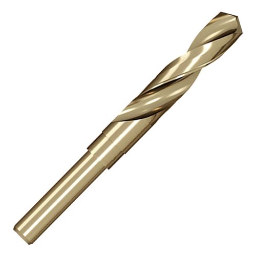 Meccion HSS Cobalt Drill Bit 16mm Reduced Shank Twist Drill Bit for Metal, Stainless Steel, Aluminium, Wood, Plastic, Non-Ferrous Etc.