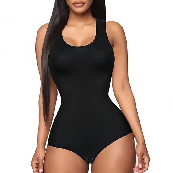 ETRSAIRL Shapewear Damen, Body Shaper, Bodysuit Women, Shapewear Bauchweg, Shaping Body Stark Formend, Taillenmieder Shaping Body, Bauchweg Body Damen, Bequemer und Atmungsaktiv, Verstellbare - M