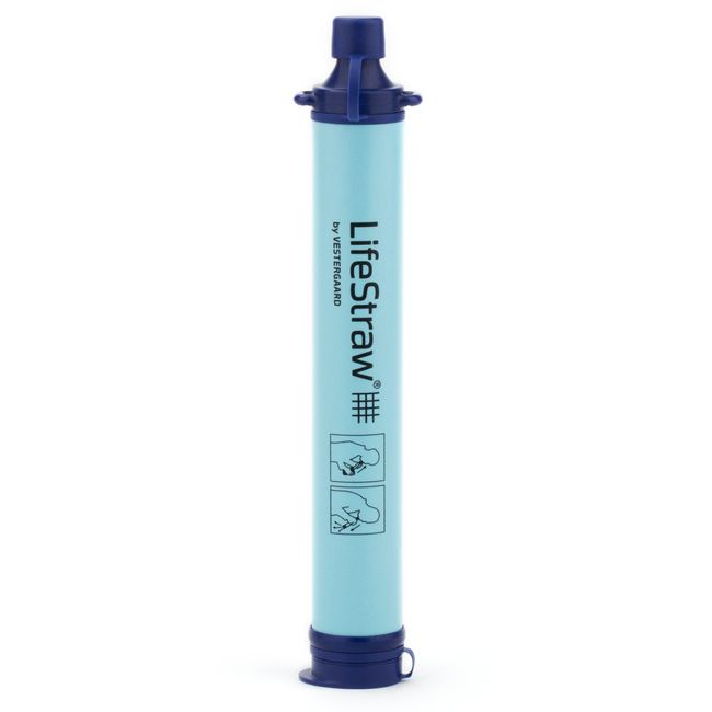 LifeStraw Personal Water Filter for Hiking, Camping, Travel, and Emergency Preparedness