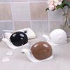 Bordhap Cute Snail Soap Dispenser for Kitchen Bathroom Etc. (120ML) (Brown)