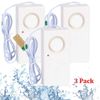 3 Pack Water Leak Alarm Flood Level Overflow Detector Sensor Home Security Alert
