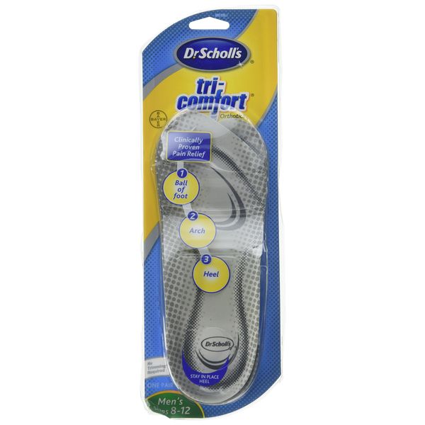 Dr. Scholl's Men's Tri-Comfort Insoles
