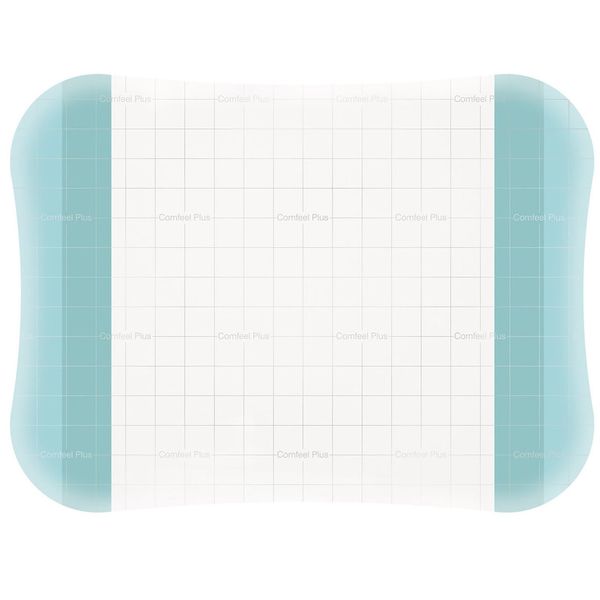Comfeel Plus Transparent Thin Hydrocolloid Dressing 2" x 2-3/4" BX of 10