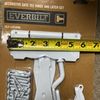 Everbilt White Decorative Gate Hinge and Latch Set