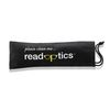Read Optics Mens Reading Glasses 2.0, Metal Rectangular Specs, Spring Hinges for Adjustable Comfort Fit, Classic Design from