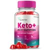 True Keto Fusion Keto + ACV Gummies Supplement, Max Strength (2 Pack)
