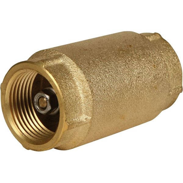 1"  NO LEAD CHECK VALVE CVNL100BS BRASS for WATER WELL PUMP PRESSURE TANK INSTAL