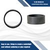 XFITTING 1/2 Inch Copper Pex ring Black Oxidized Surface, 100 Pieces